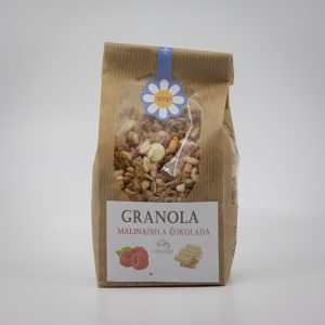 GRANOLA malina - bela čokolada Mlin Košak